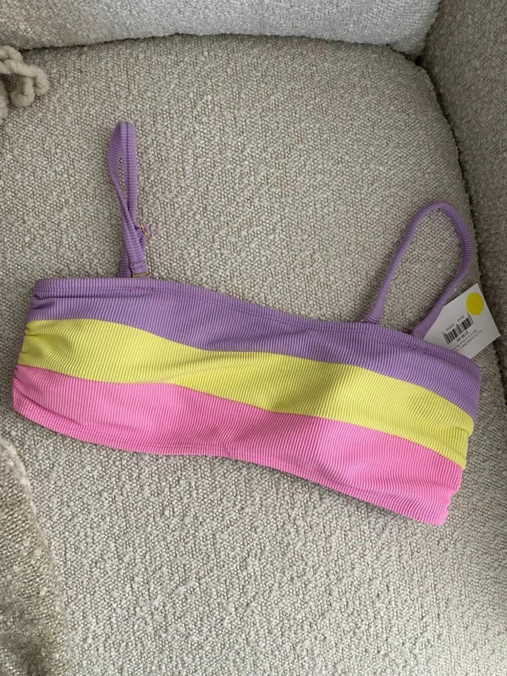 BEACH RIOT NWT | Kay Top in Sublime Spring Colorblock